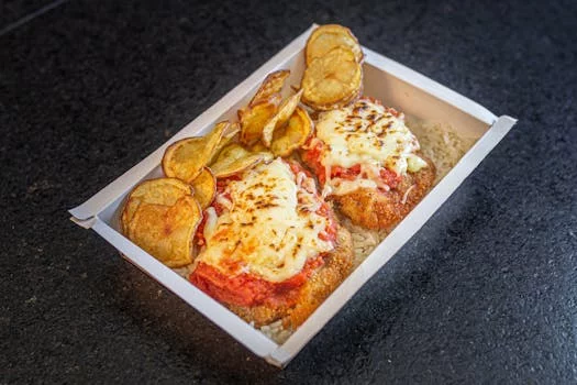 chicken parmigiana breaded cheese